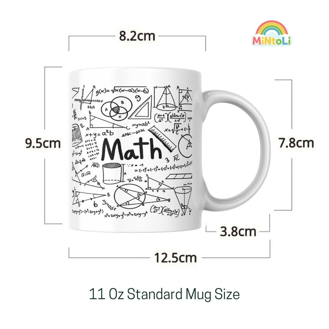 MintoLi Printed Ceramic Coffee Mug – 11 Oz Gifting Mug for Friends Family Colleagues – 325ml with Gift Box